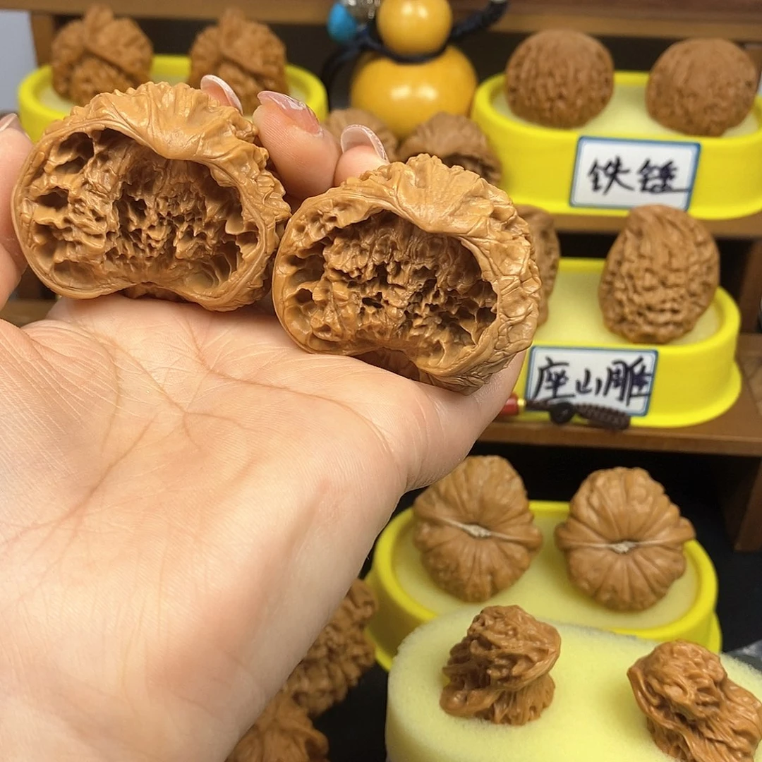 核桃蛇头 文玩/木作/... 文玩把件