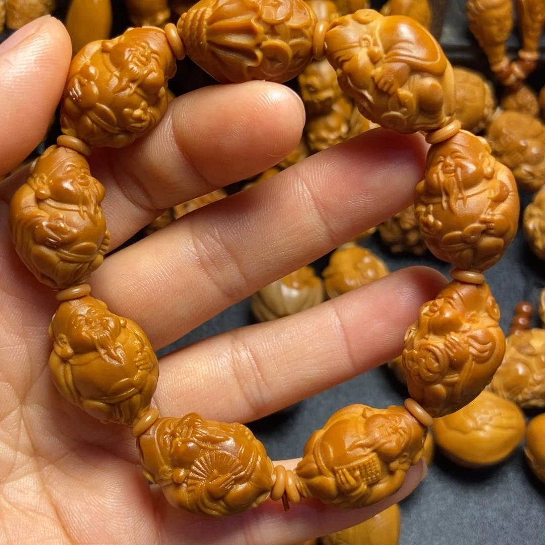 【闪购商品】手串/手链橄榄核官帽财神