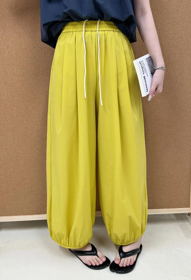 有货十三行X2#98076夏季福利高品质速干气球灯笼裤，裤长：94cm