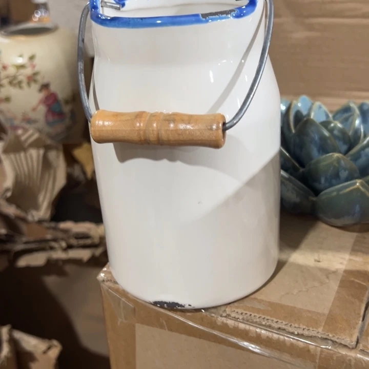 陶瓷花瓶摆件微瑕捡漏出