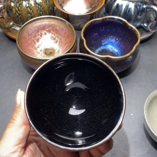 h***n茶盏建盏主人杯茶壶盖碗品茗杯