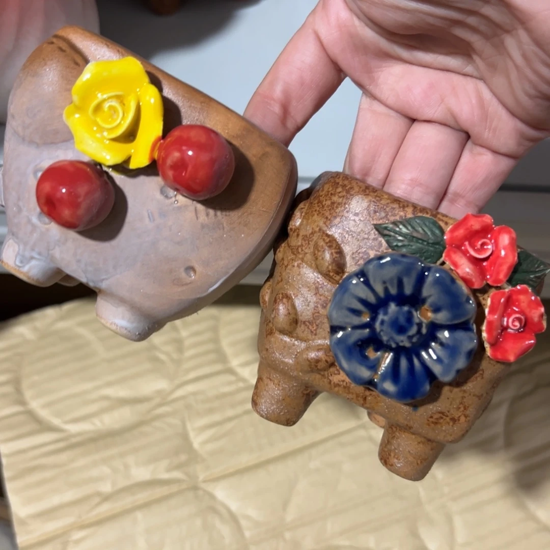 陶瓷花盆特价上新微瑕