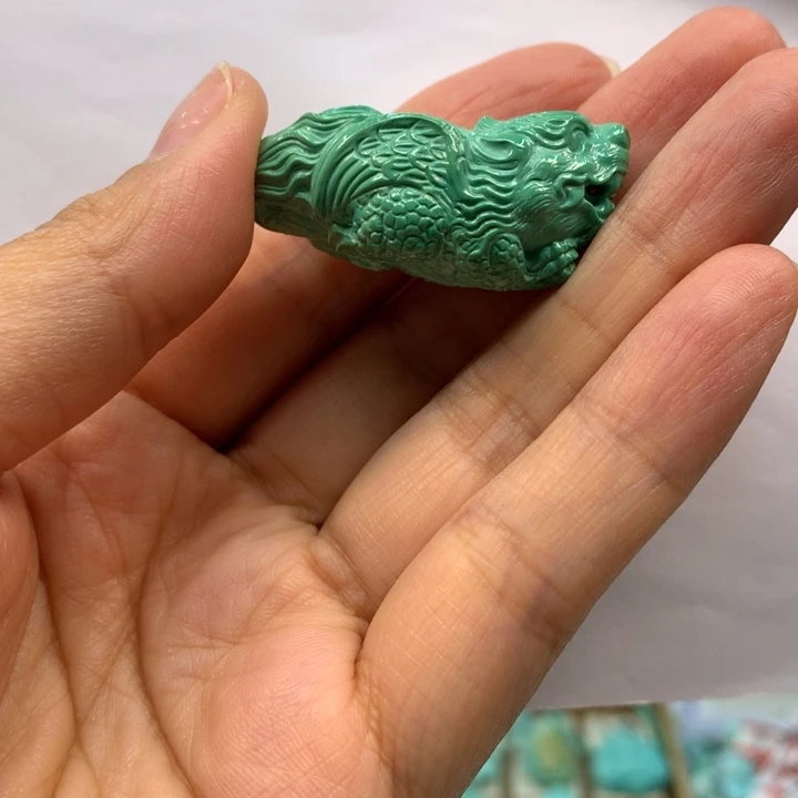 绿松石未镶嵌配饰