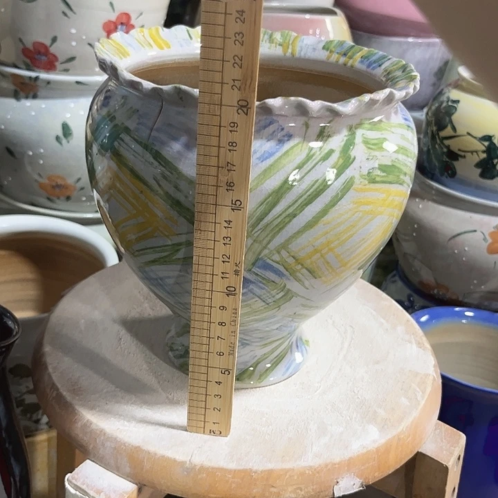 瓷片口15高20瑕景德镇陶瓷学院