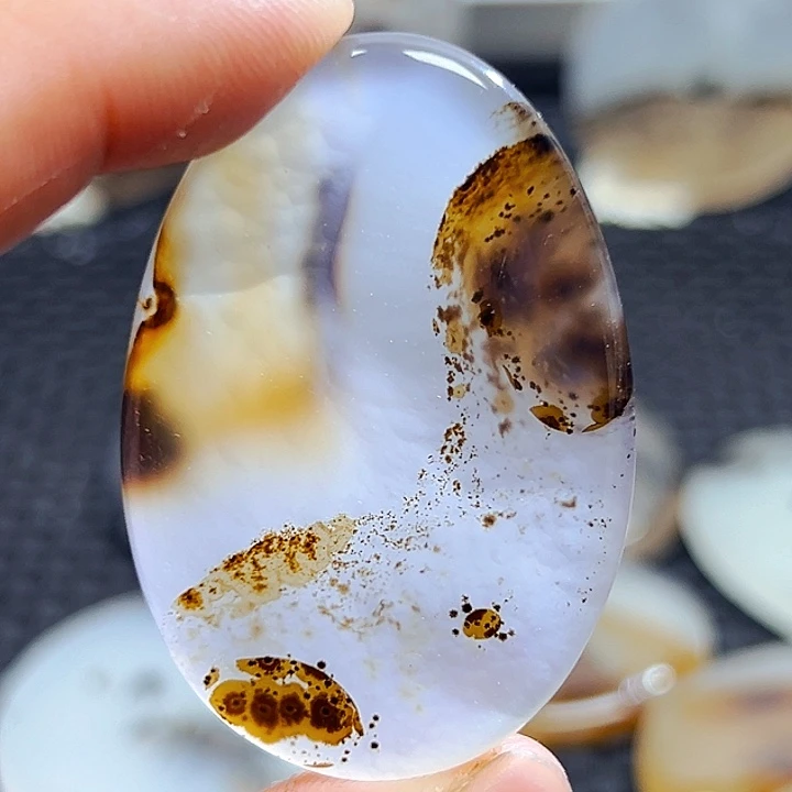 未镶嵌玛瑙/玉髓珠宝半成品