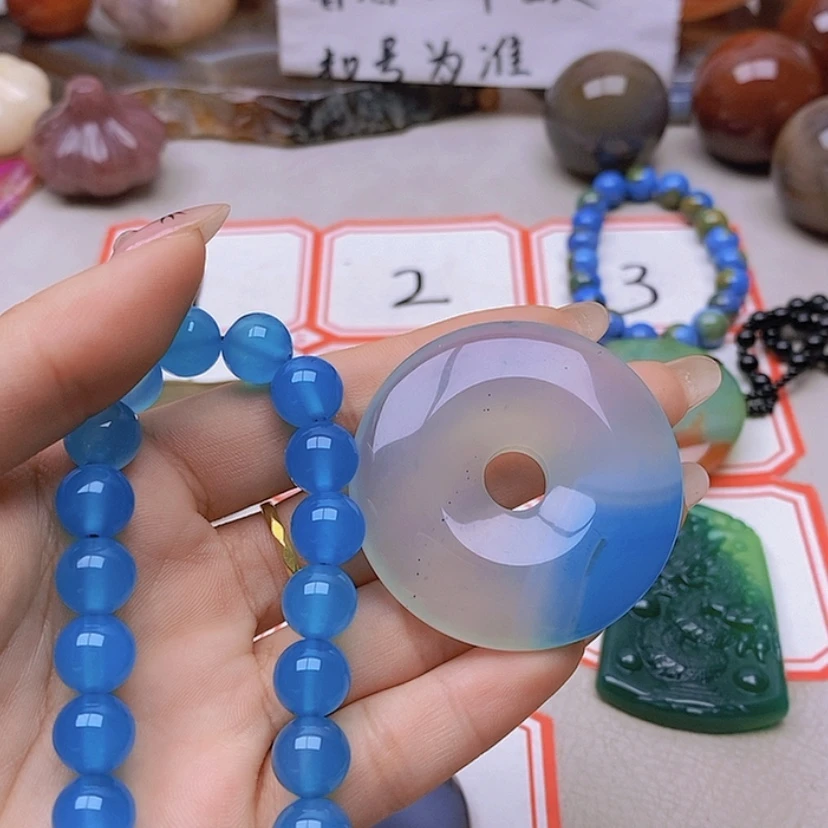 【闪购商品】未镶嵌玛瑙/玉髓珠宝半成品静****凡