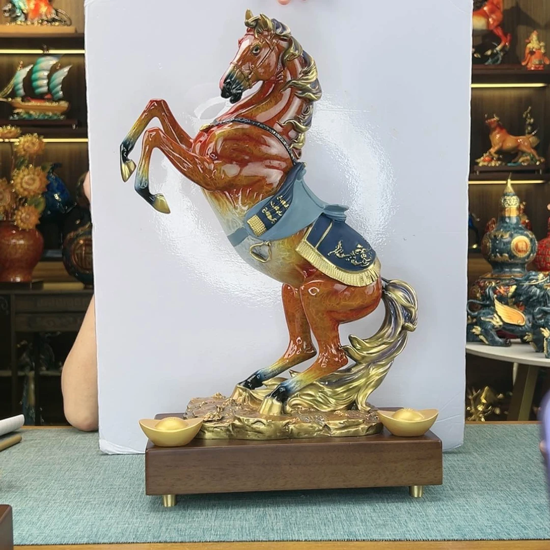 【闪购商品】许*全铜赤兔马中号高46