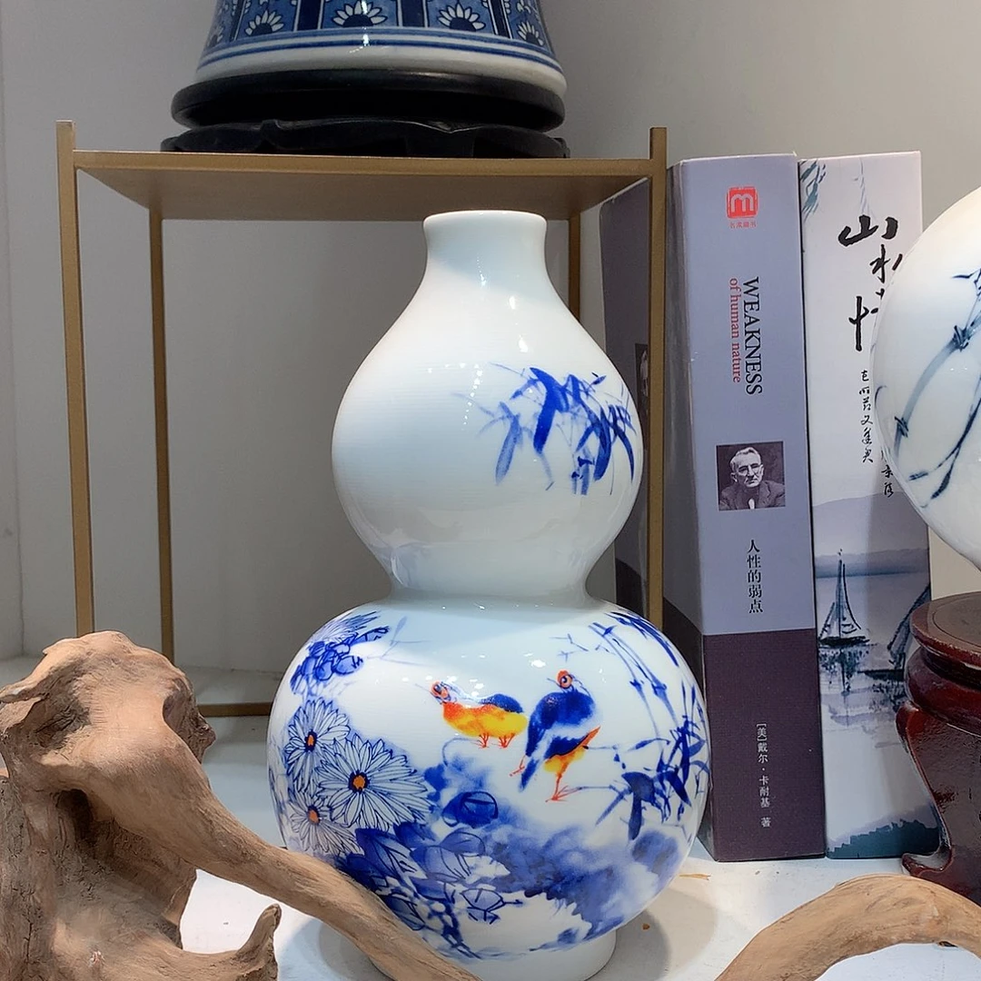 景德镇陶瓷花瓶摆件