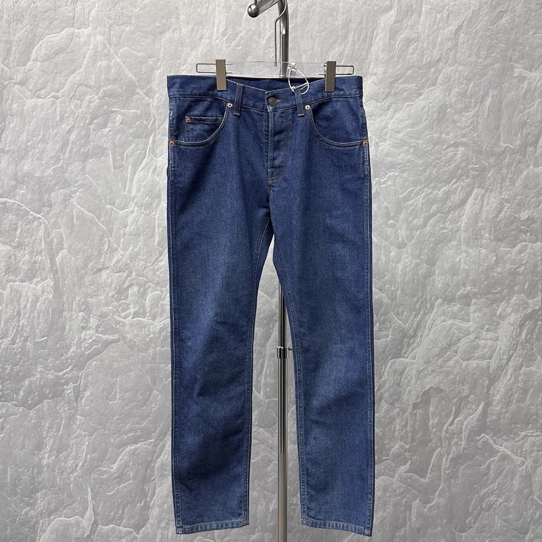 未使用 GUCCI/古驰 迪斯尼联名牛仔长裤 35码 X20290