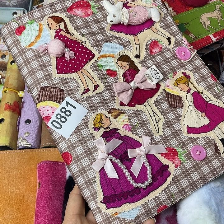 织绣B5 活页送纸0881