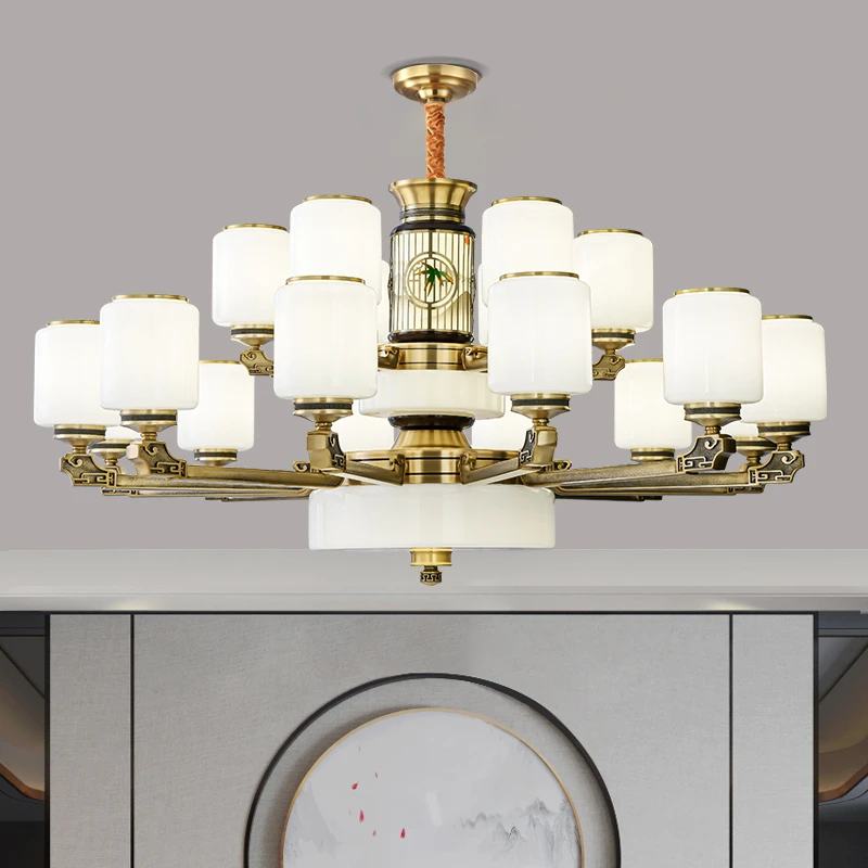 2025新中式风格设计客厅书房装饰灯