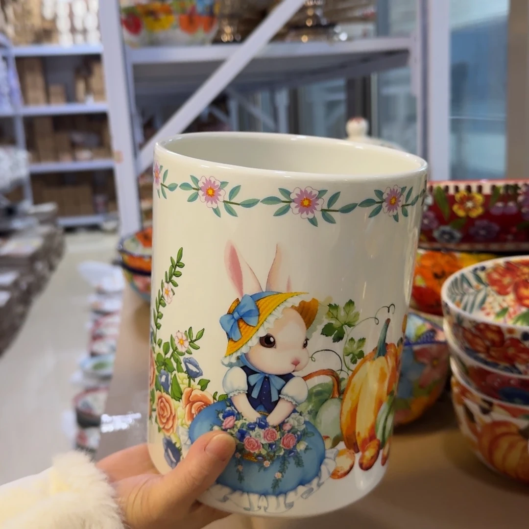 南瓜兔大号工具筐一只