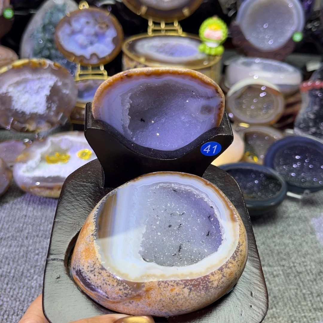 未镶嵌摆件紫晶水晶