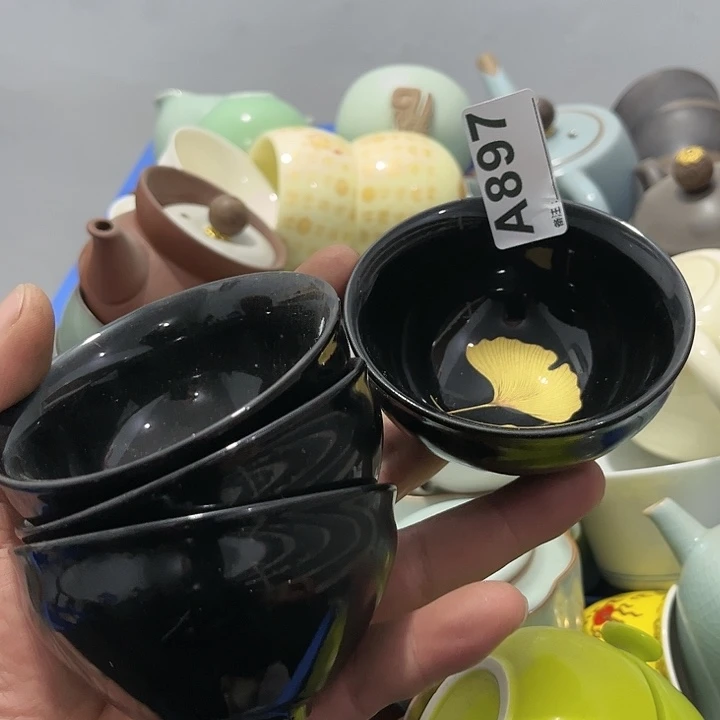 茶具默认微瑕瓷器、茶具、壶、摆件，介意勿拍