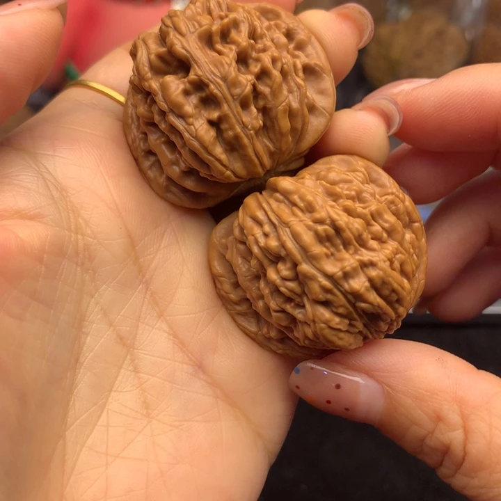 文玩核桃吊坠四座楼