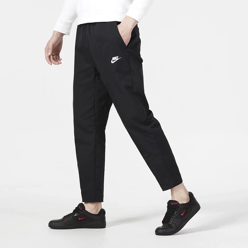 耐克/Nike秋季梭织刺绣logo透气城市机能运动休闲长裤DX0625-010