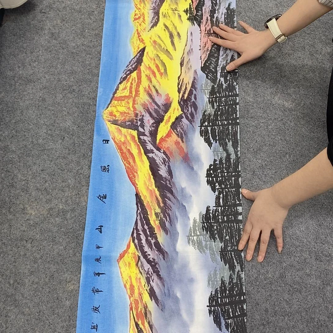 国画国画手绘作品