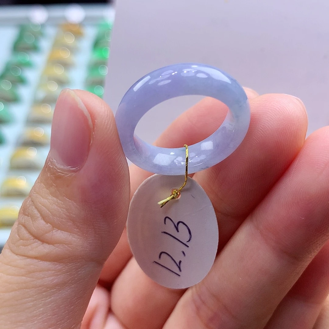 翡翠戒指未镶嵌1213圈