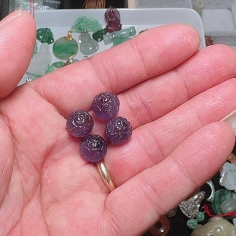 石英质玉手链合金二*