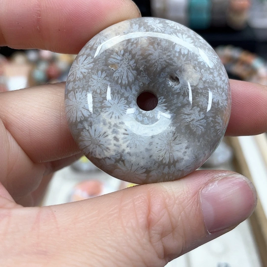 硅化珊瑚（珊瑚玉）手串未镶嵌?*K643