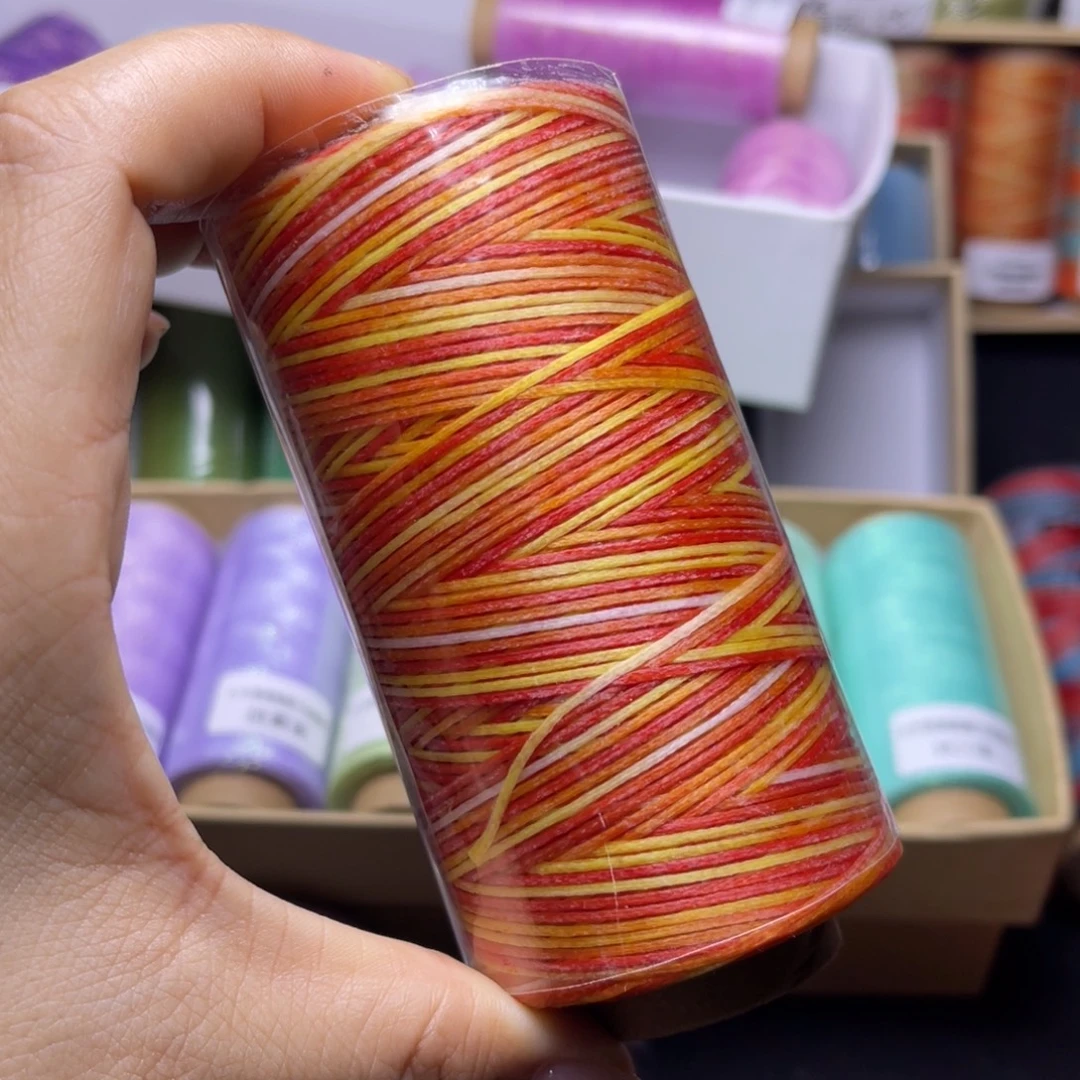 腈纶0.8段染扁蜡100克3905