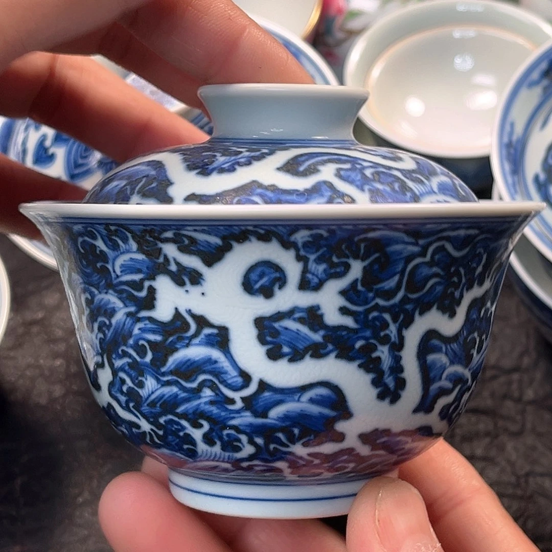 杯青花瓷器青花瓷器