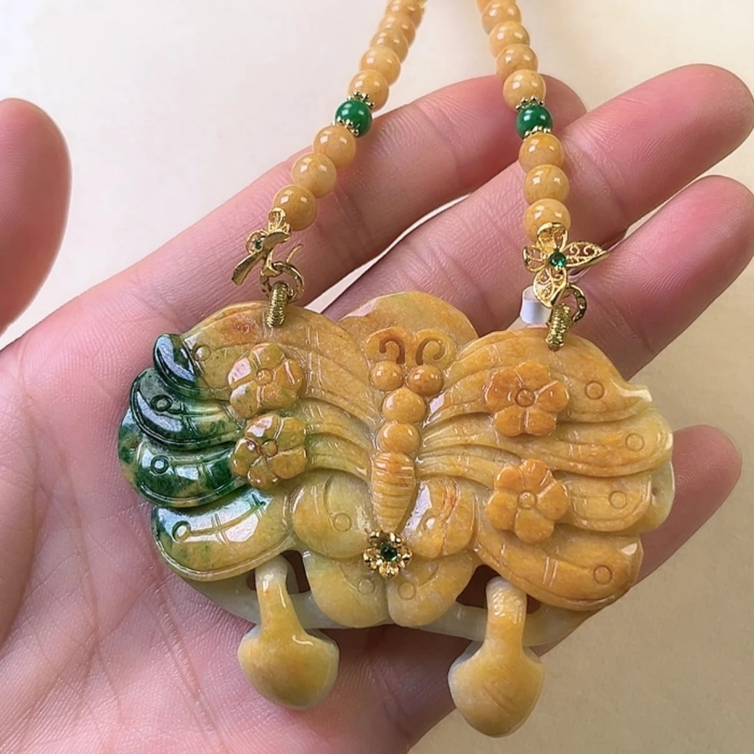 【闪购商品】翡翠颈饰未镶嵌挂件