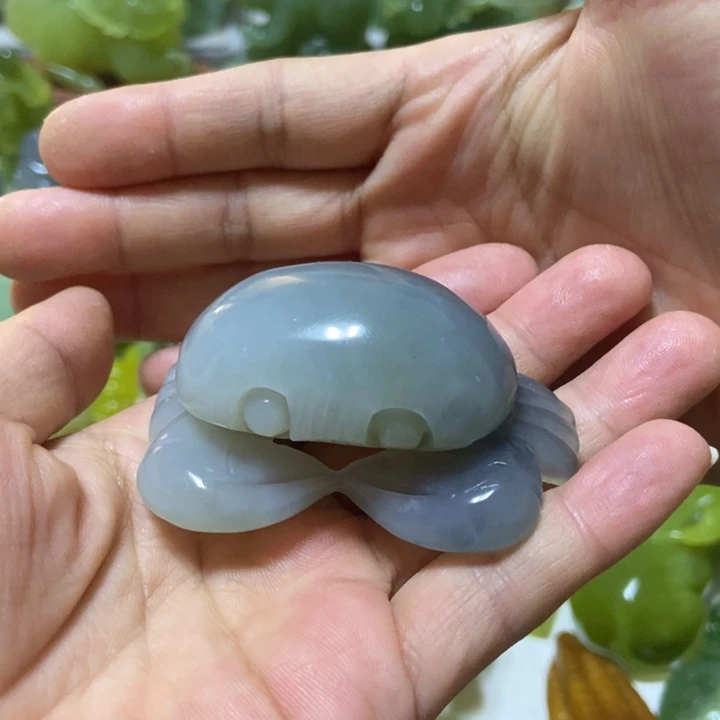 【闪购商品】未镶嵌蛇纹石玉把件