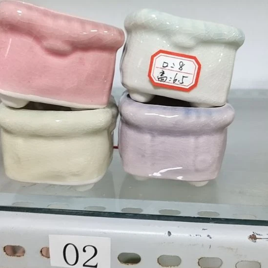 微瑕陶瓷花盆满12包邮