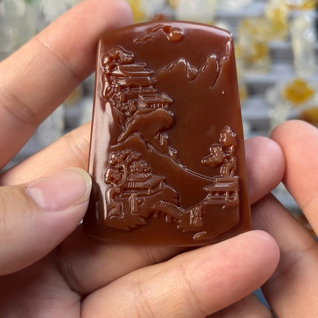 玛瑙/玉髓未镶嵌颈饰