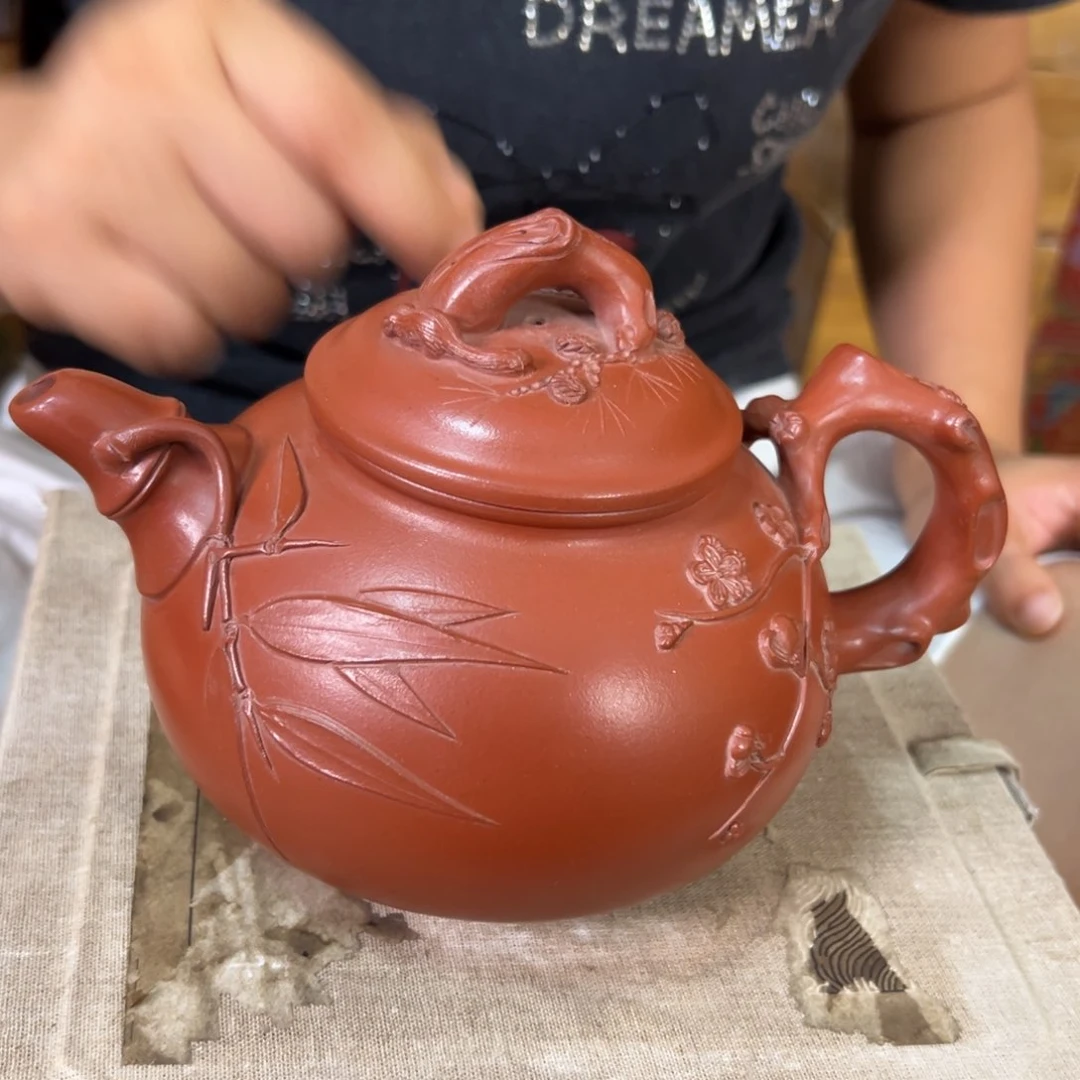 茶壶紫砂原矿紫砂壶