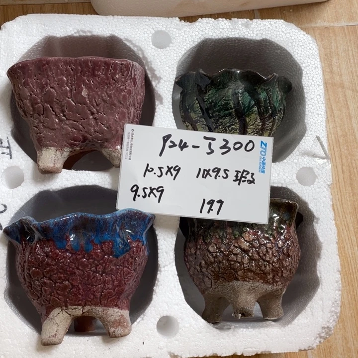 粗陶多肉花盆微瑕5300