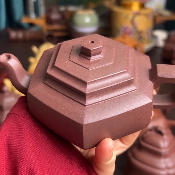 东***哥茶壶紫砂紫泥雪华