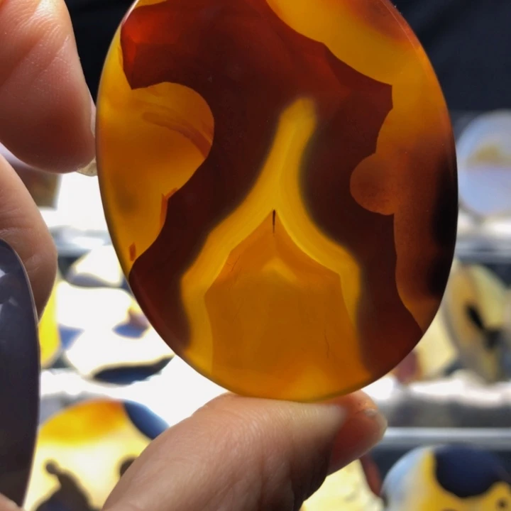 合金玛瑙/玉髓珠宝奇石183