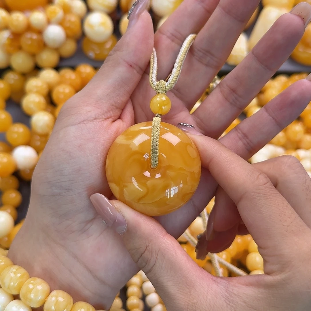 蜜蜡未镶嵌珠宝奇石35g