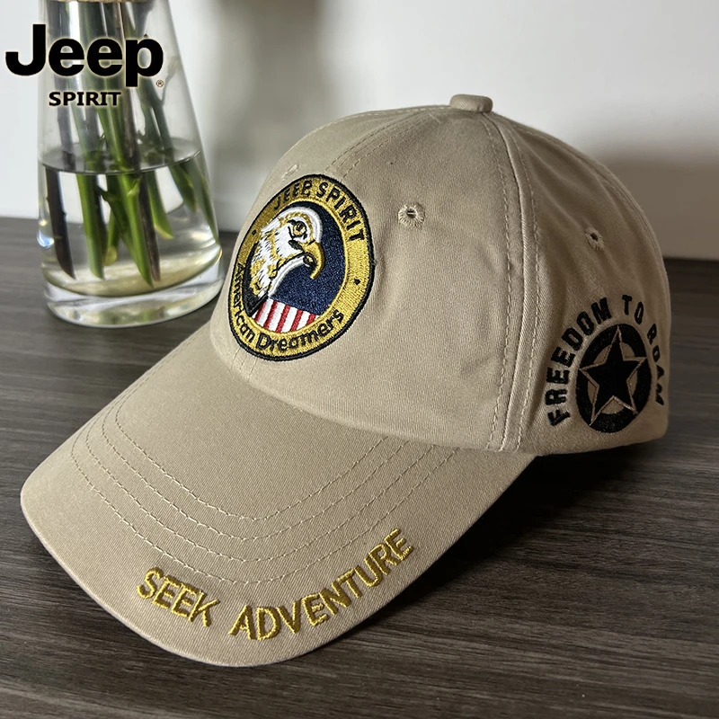 纯棉帽子男士棒球帽春秋季美式休闲户外运动防晒遮阳鸭舌帽透气