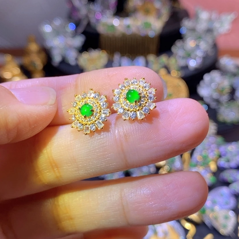 【闪购商品】银S925镶嵌挂件翡翠