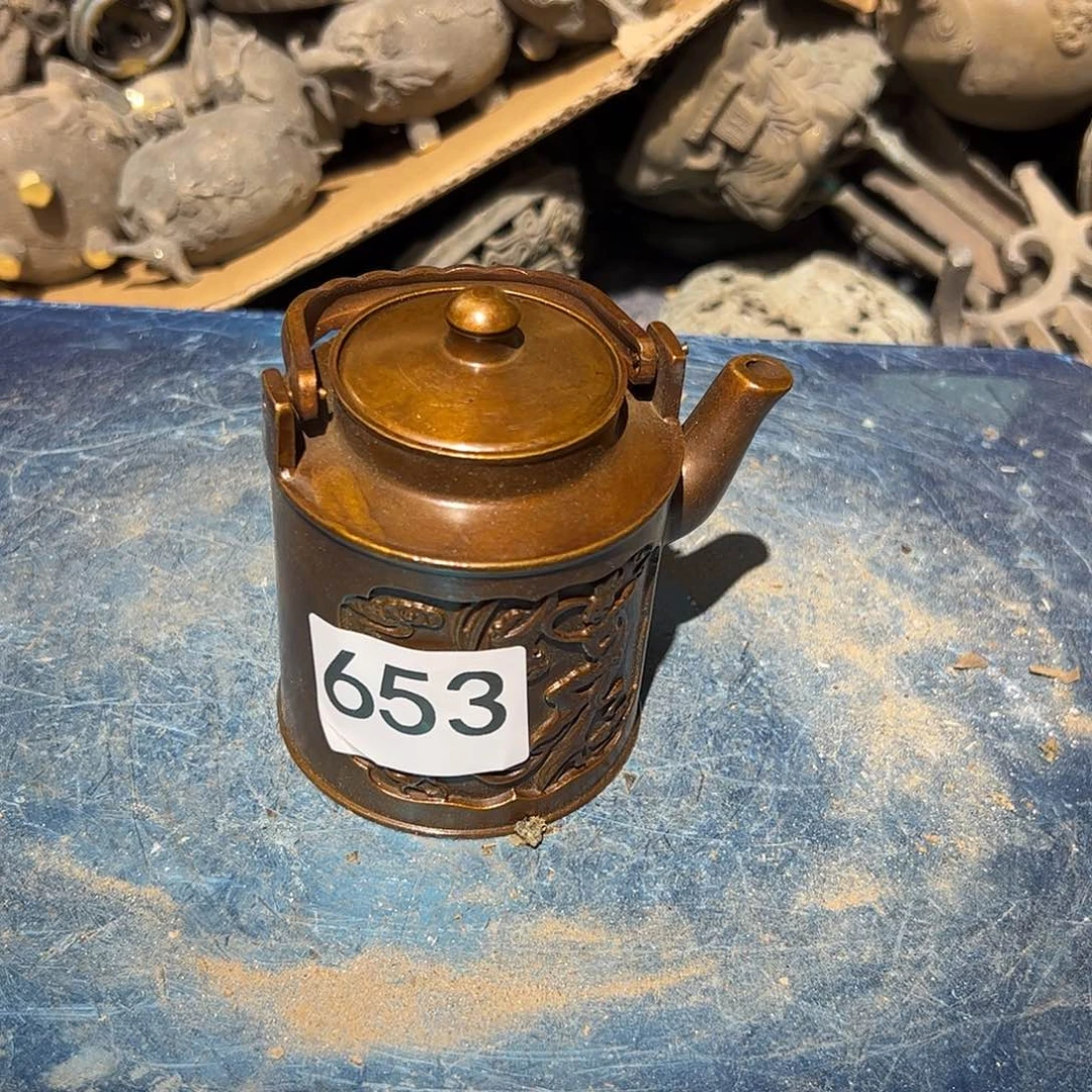 用****7微瑕疵黄铜摆件工艺品