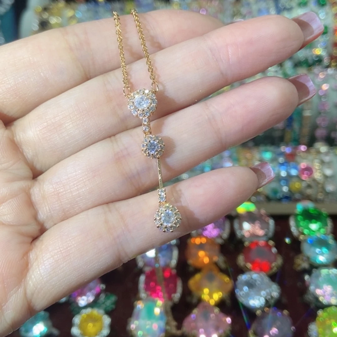 66锆石（处理）项链