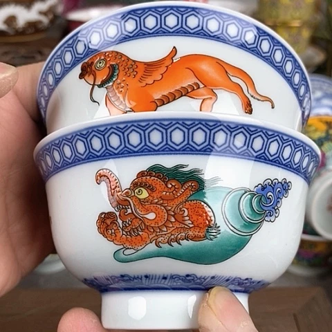 景德镇陶瓷藏式茶碗