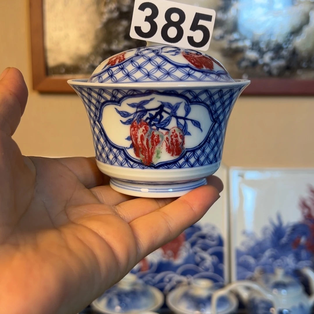 现代瓷青花釉里红工艺
