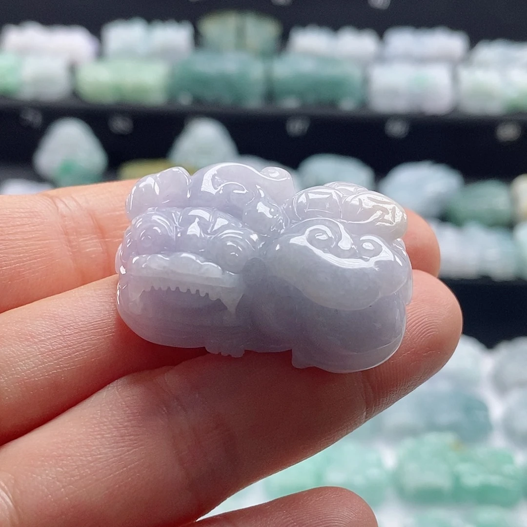颈饰未镶嵌翡翠翡翠貔貅