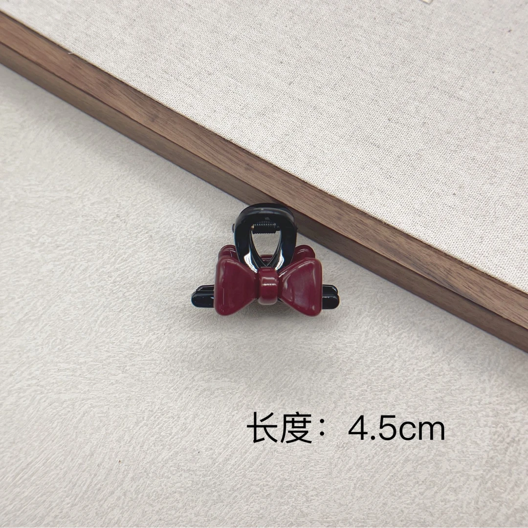 BAOSHATI/宝莎缇F-686醋酸蝴蝶结小抓夹