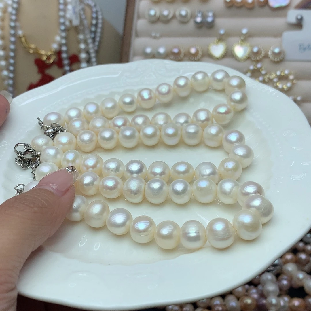 淡水珍珠10-11未镶嵌t5手链