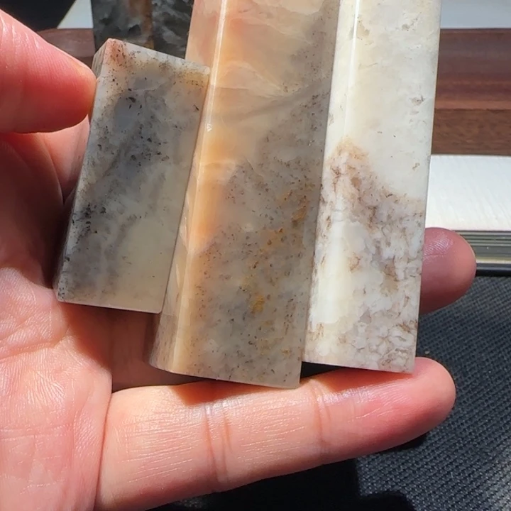 寿山石福集福寿山石印章