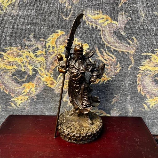 【闪购链接】铜小关公摆件