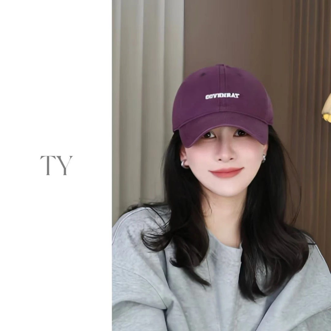 太一新款韩版C字母刺绣男女棒球帽简约时尚百搭防晒宽檐网红夏季