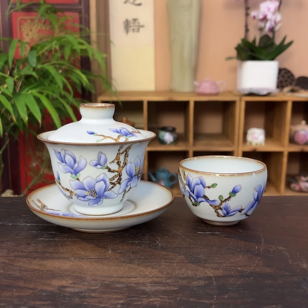 四***意景德镇纯手工手绘陶瓷