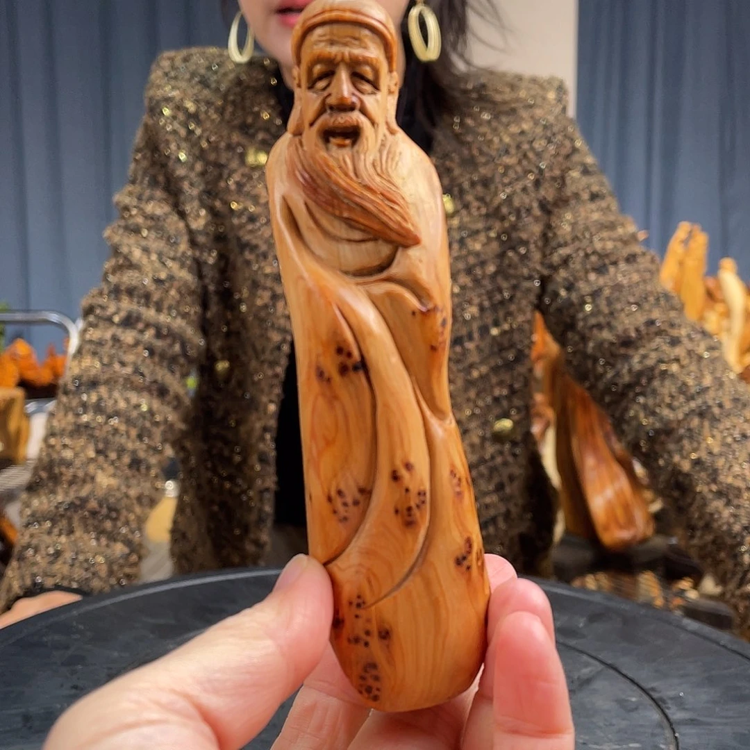 柏木（崖柏）手把件