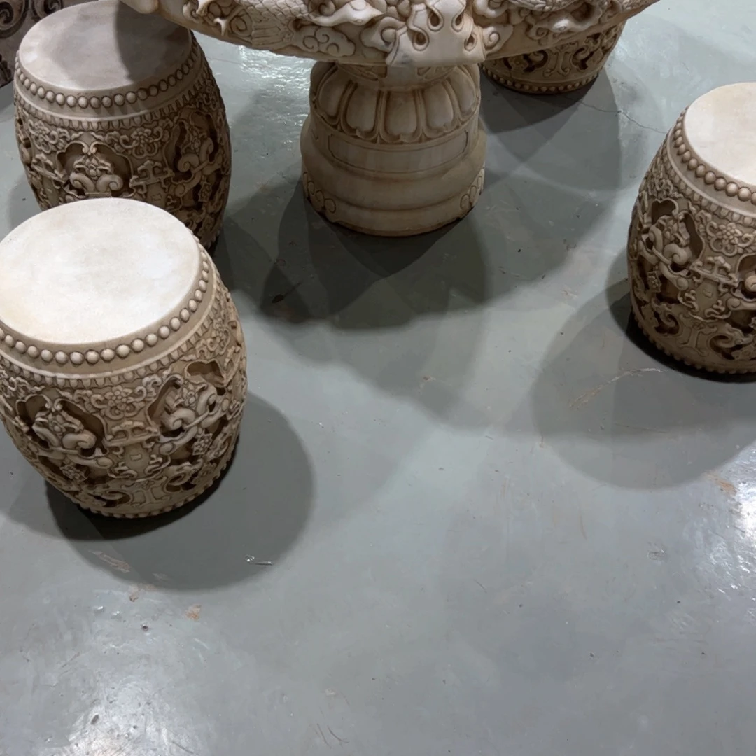 汉白玉石桌不包邮